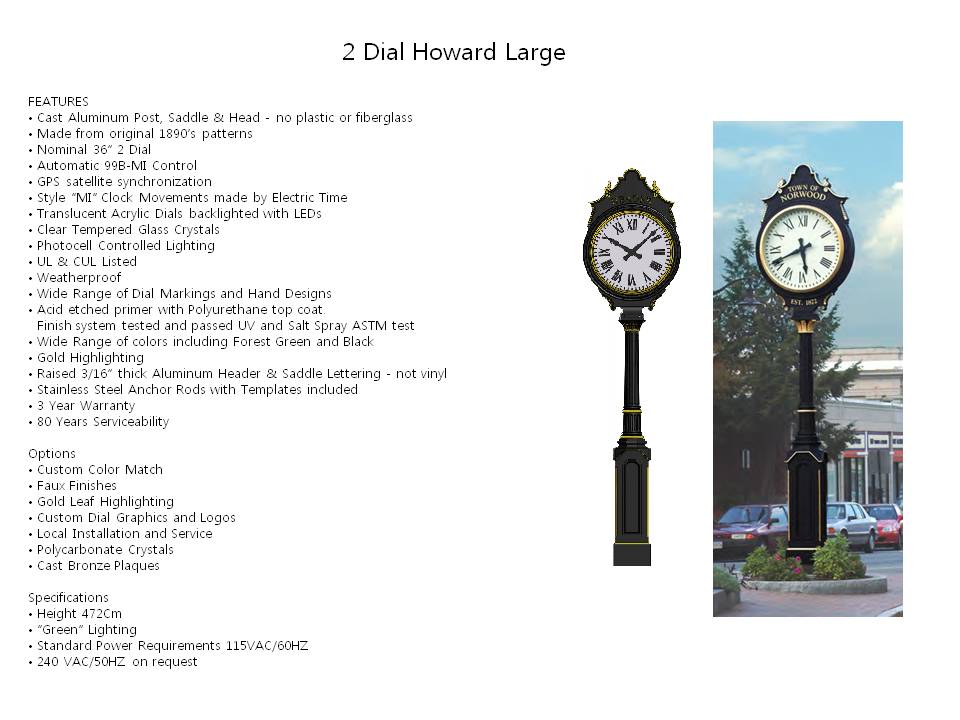 2 Dial Howard Large