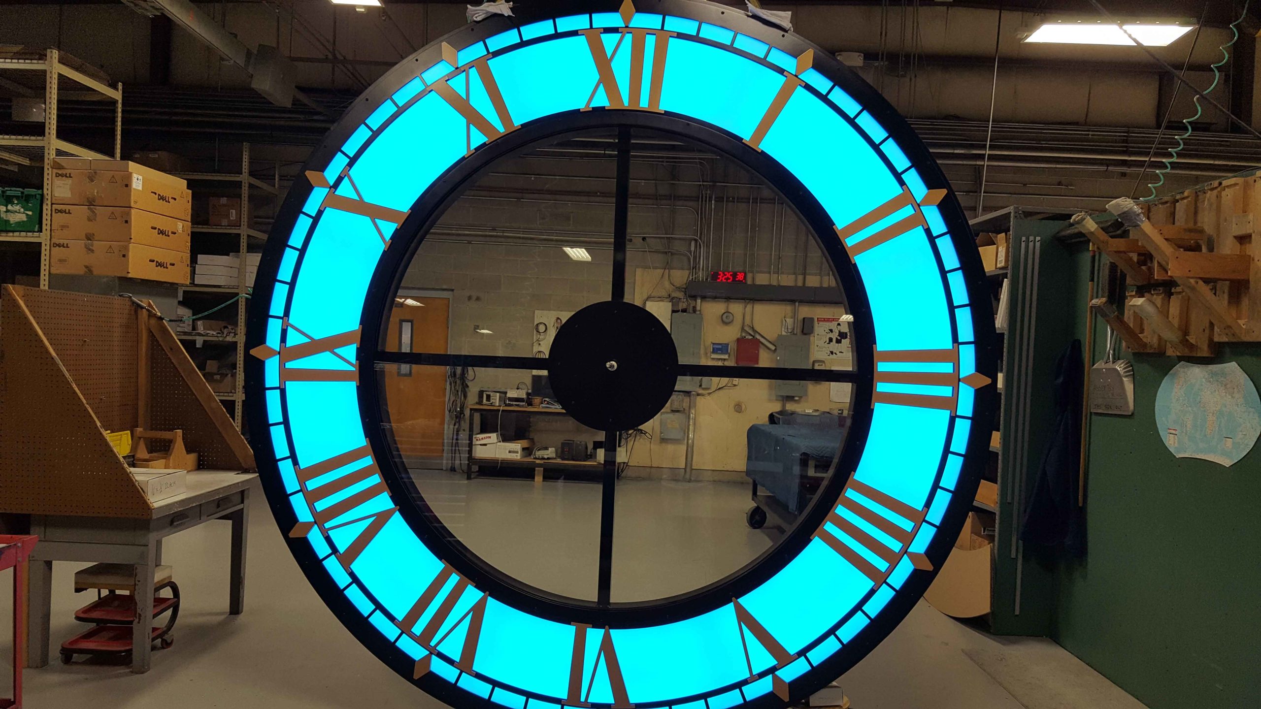10’ Diameter Window Clock